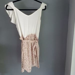 Bailey Blue Medium Shorts Romper